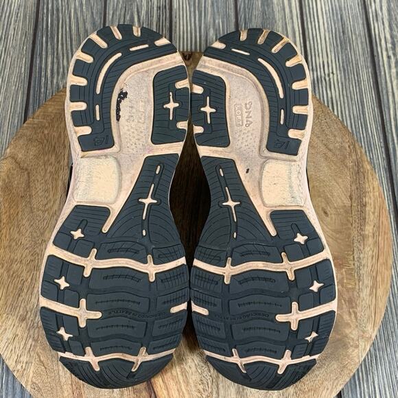 Brooks Ghost 14 Women Running Jogging Walking Sneakers Shoes 11 Black Pink Teal - Picture 9 of 13